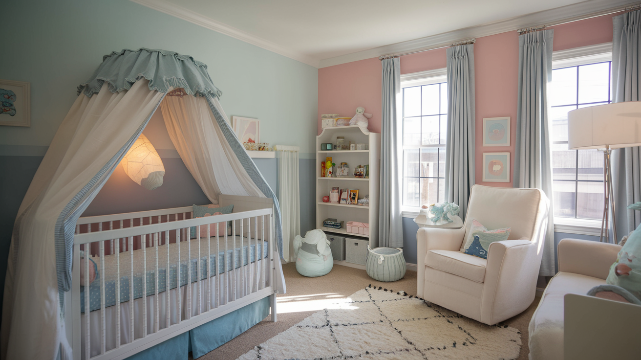 Une chambre apaisante pour bébé