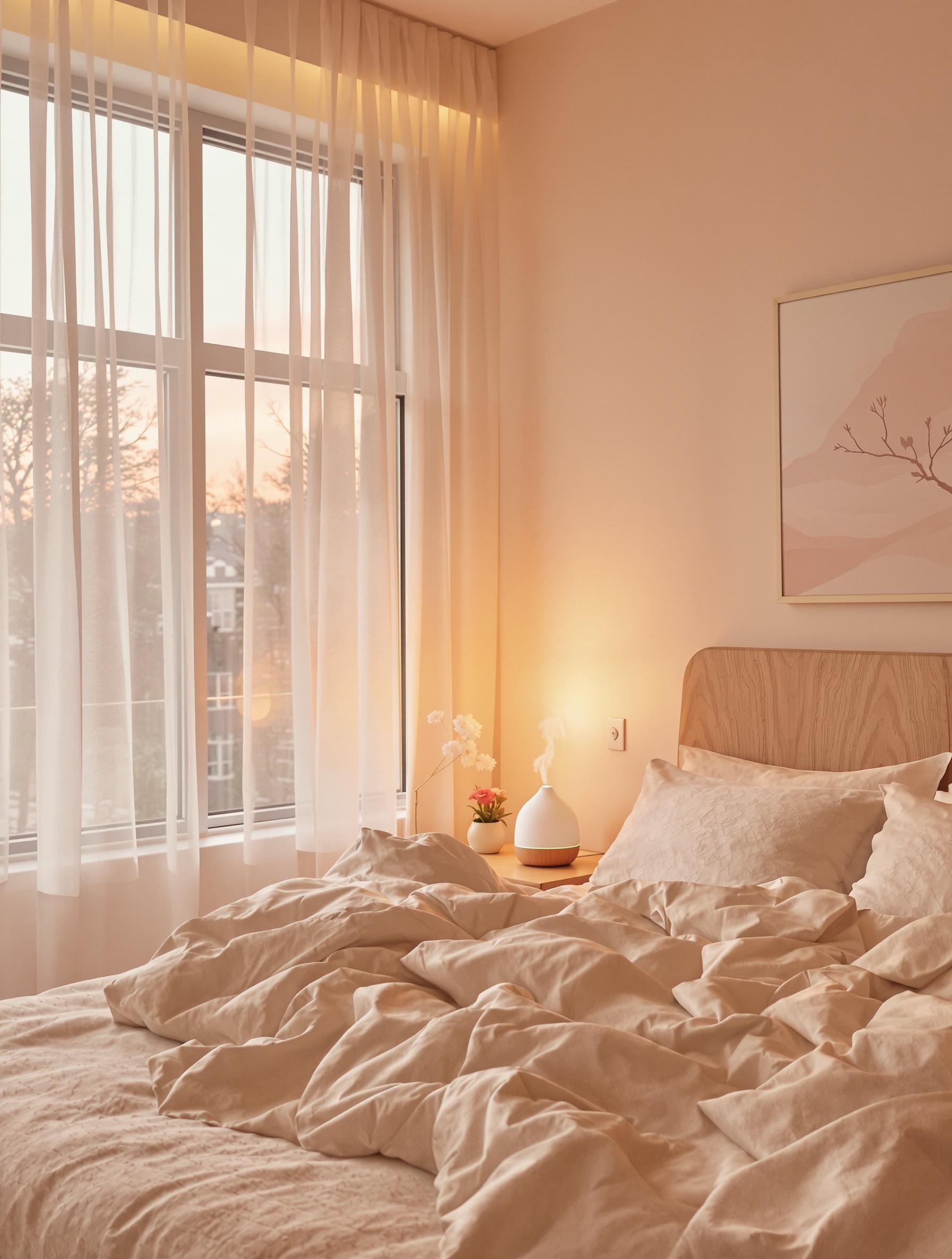 Ambiance apaisante pour un sommeil réparateur