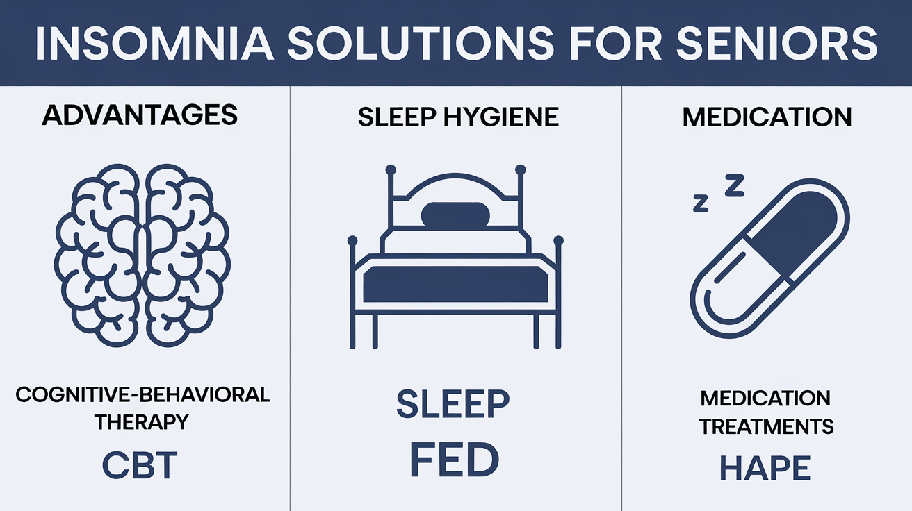 Comparatif options insomnie seniors